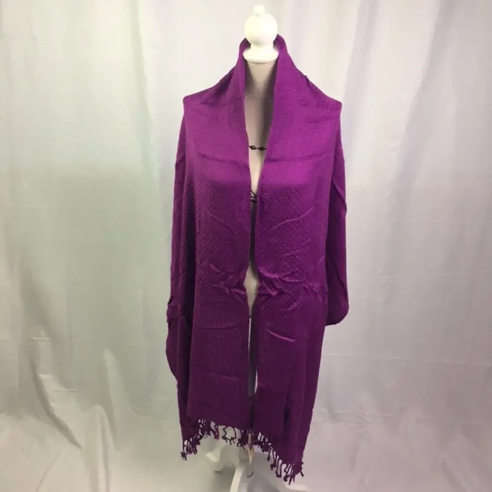 Collection 18 Basket Weave Pashmina Melrose 21x72